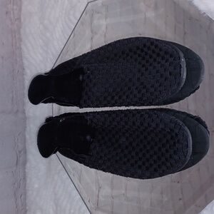 Free Reign Woman's Black Braided Flats Shoes sz 8